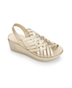 Kenneth Cole Reaction Women's Pepea Weave Wedge Sandals Women's Shoes