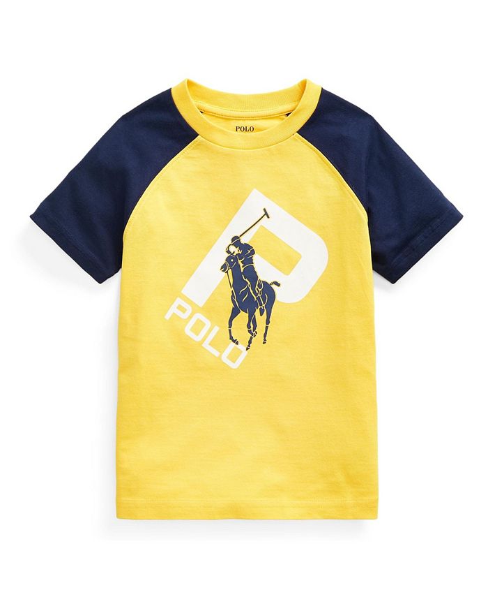 Ralph Lauren Cotton Jersey Crew Neck Tee Baby 18months Empire Yellow