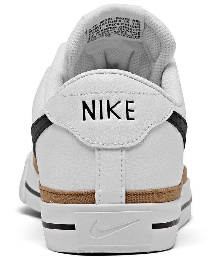 Nike Men #39 s Court Legacy Leather Casual Sneakers from Finish Line