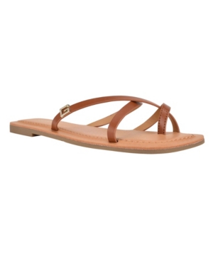 Guess Women's Corabel Toe Ring Flat Sandals Women's Shoes