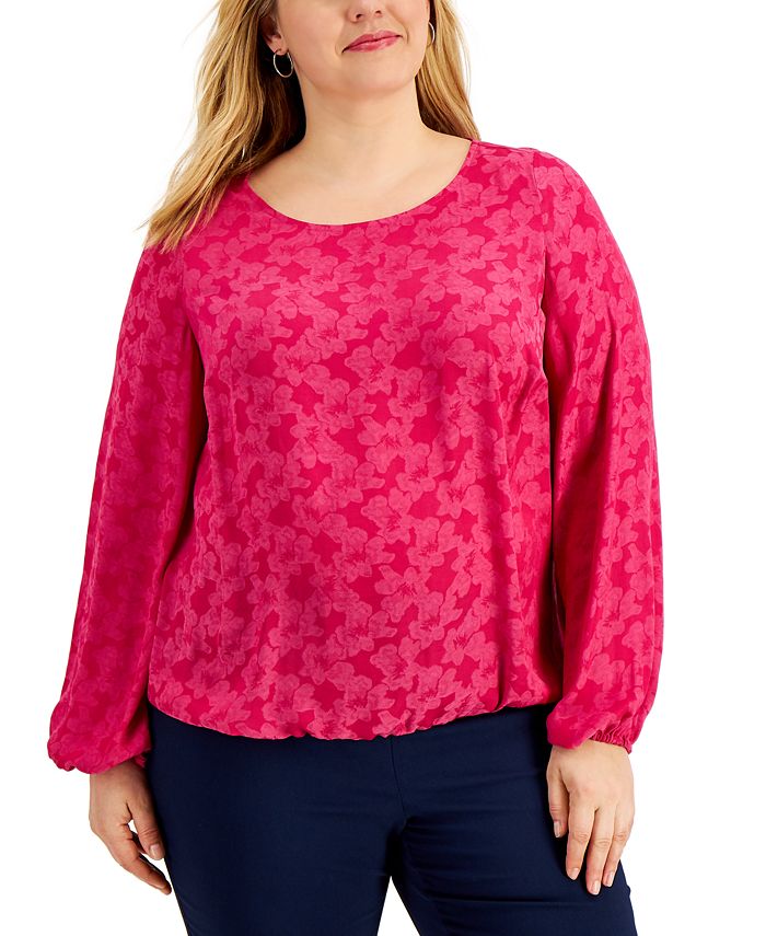 bubble hem tops plus size uk