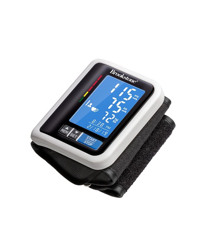 Brookstone Wrist Blood Pressure Monitor Macy