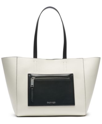 calvin klein kinsley tote