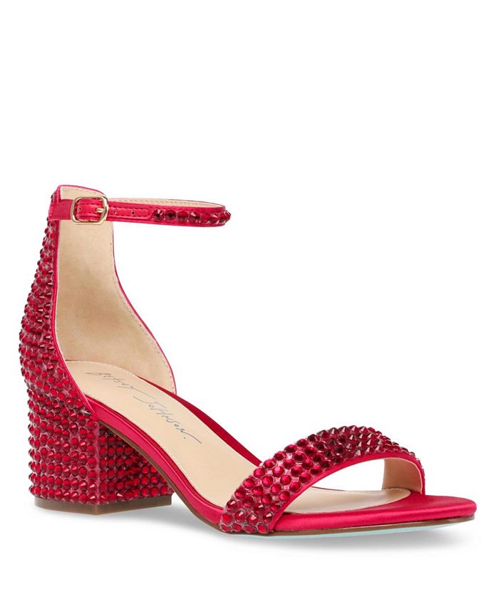Betsey Johnson Betsey Johnson Women S Mari Sandals Reviews Evening Wedding Shoes Macy S