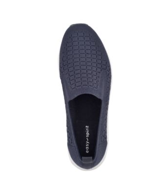 Women's Tech Round Toe Casual Slip-on Flats 