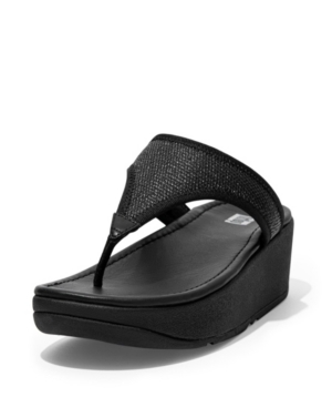 Women's Lulu Sleek Straw Raffia Toe-Post Sandals Women's Shoes