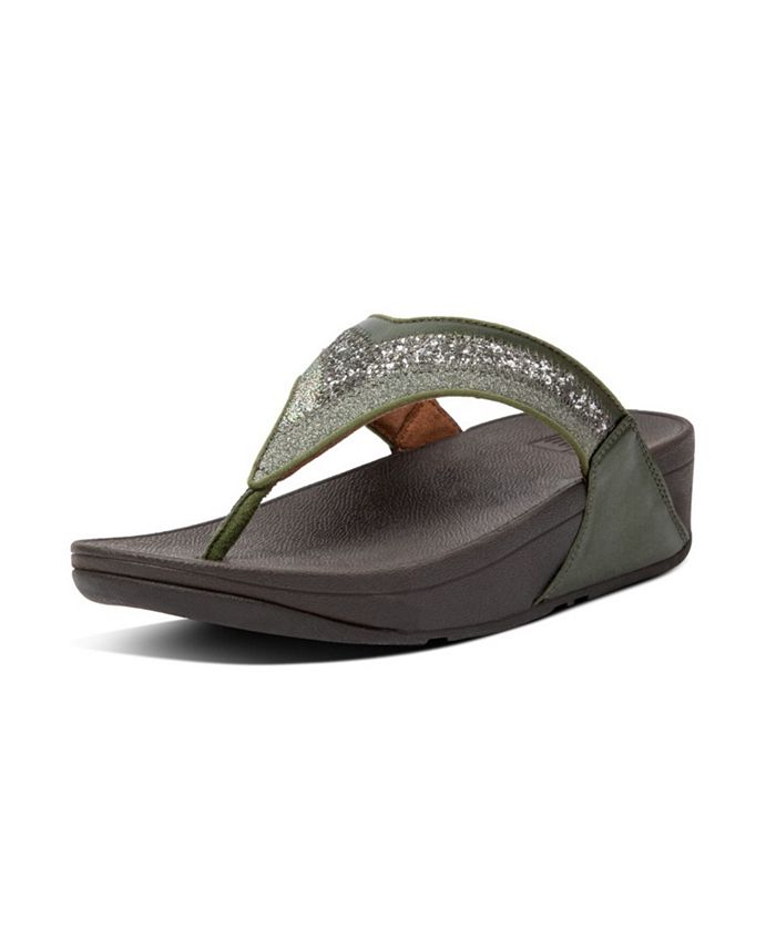 Glitter toe post hotsell sandals