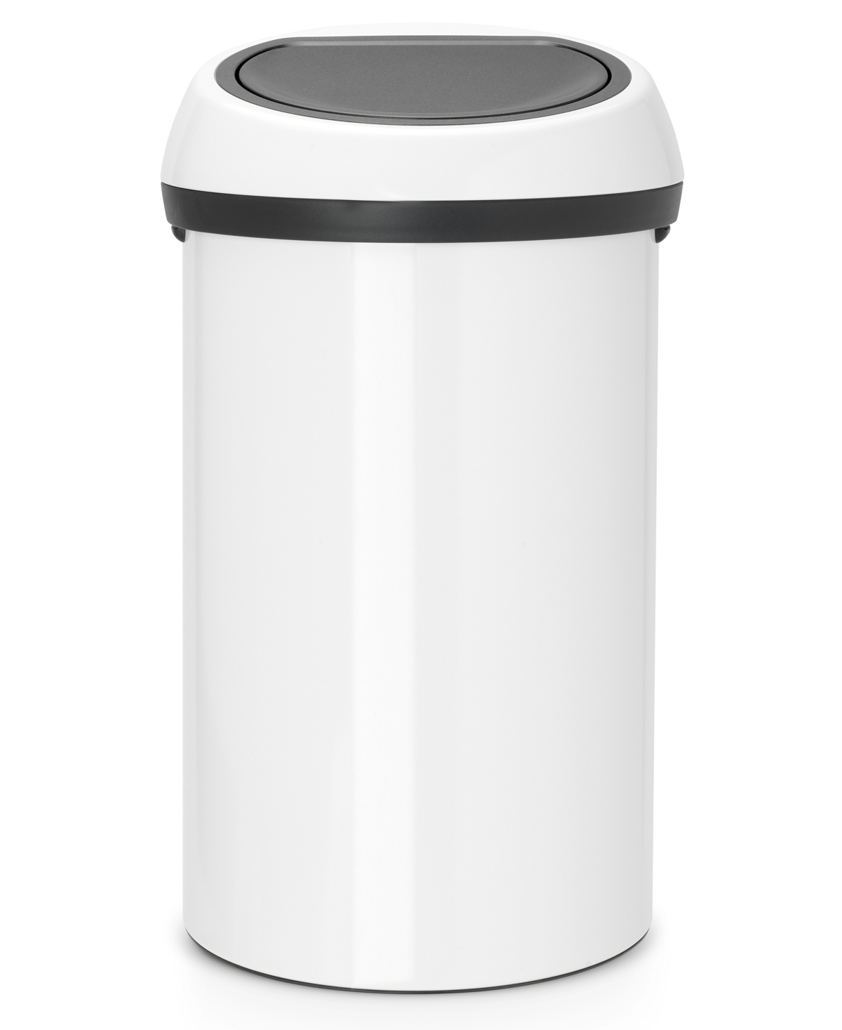 Touch Top 16G Trash Can - White
