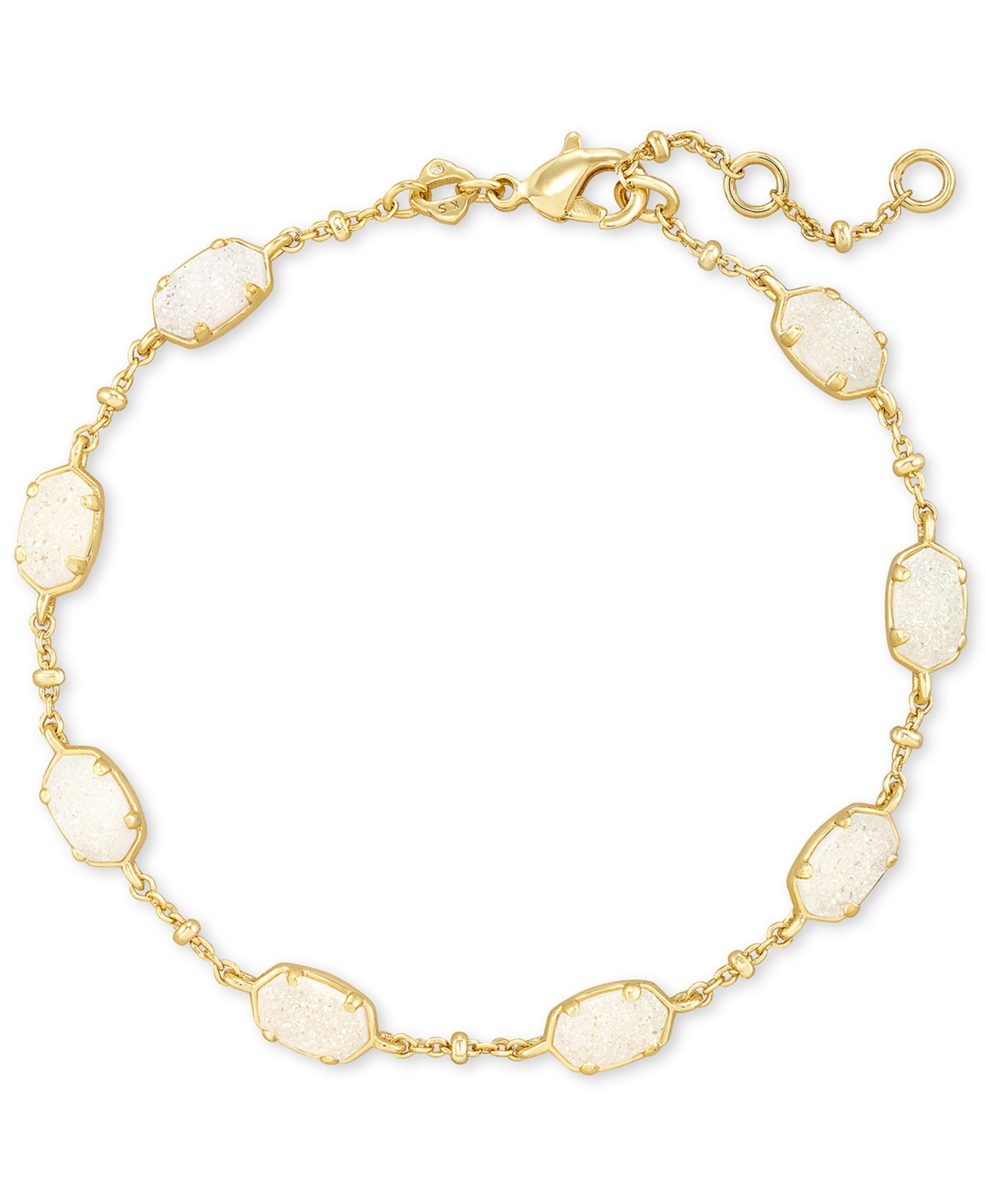 Kendra Scott Gold-Tone Emilie Stone Link Bracelet