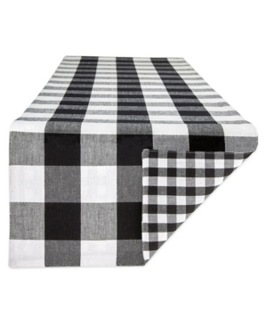Design Imports Reversible Gingham - Buffalo Check Table Runner 14