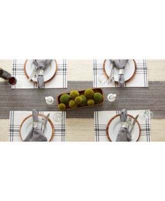 Variegated Fringe Table Runner