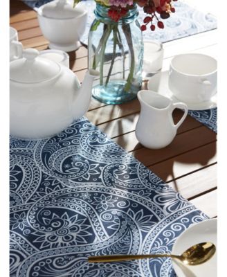 Paisley Print Outdoor Placemat, Set of 6