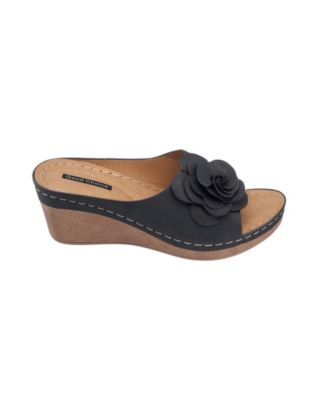 GC Shoes Women's Tokyo Floral Wedge Sandals - Macy's