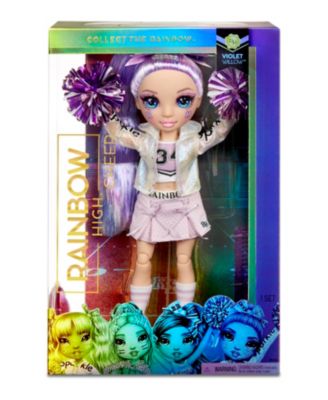 Rainbow High - Cheer Doll-Violet Willow