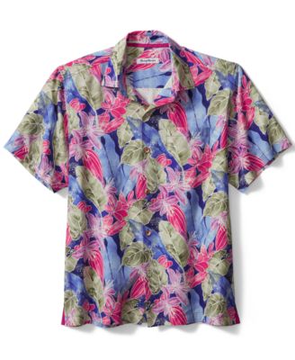 Tommy Bahama - Men's Ibiza Beach Club Floral-Print Silk Shirt