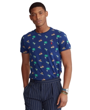 Polo Ralph Lauren Men's Classic-Fit Tropical-Print T-Shirt