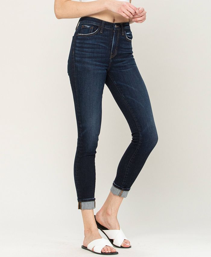 AT5004D HR Ankle Skinny with Cuff Jeans