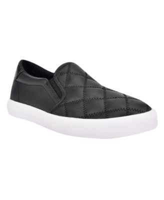 white slip on vans macy's