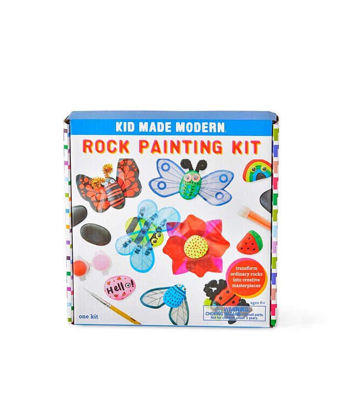 Paint a Rock Painting Pebble Painting Kit Set Children's Craft – Home  Inspired Gifts