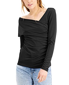 Asymmetrical Ruched Top, Created for Macy's