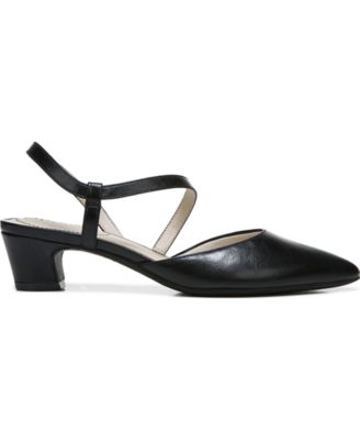 Women's Minimalist Slingback Kitten Heel Pumps