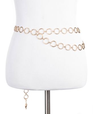 INC International Concepts Double-Drape Chain Belt, Created for Macy's ...