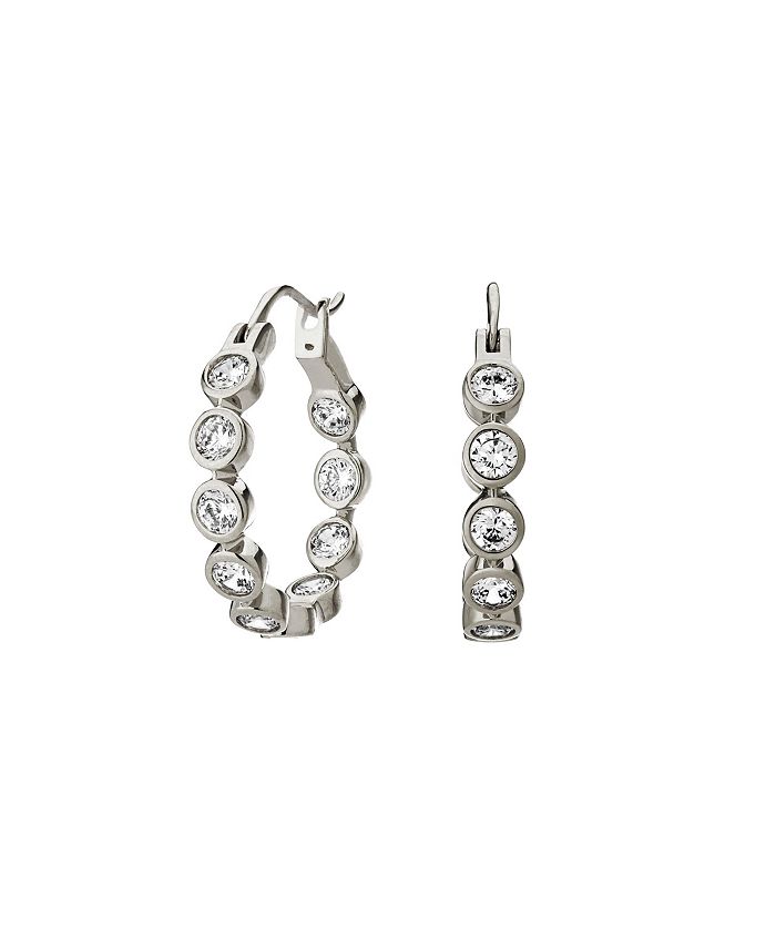 Eliot Danori 1" Small Hoop Earrings, Created for Macy Macy's