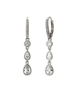 Eliot Danori Chandelier Earrings, Created For Macy's In Silver