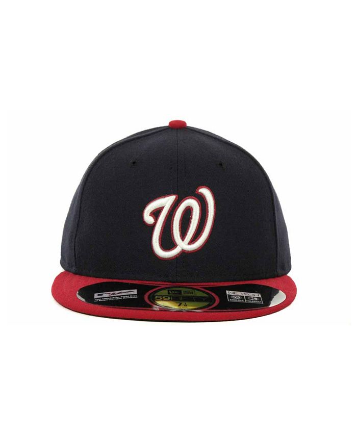 New Era Washington Nationals Authentic Collection 59FIFTY Hat & Reviews ...