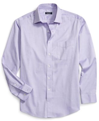 Men's Regular Fit Pinpoint Dress Shirt, Created for Macy's