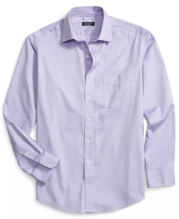 Men's Regular Fit Pinpoint Dress Shirt - thumbnail 6