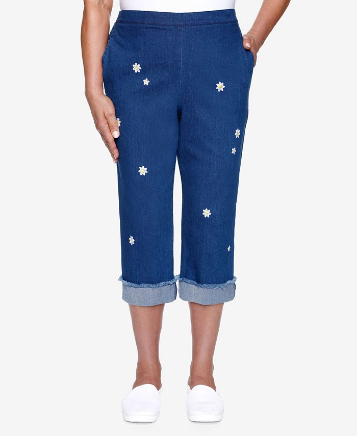 macys alfred dunner petite capris