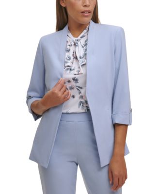 calvin klein blazer petite