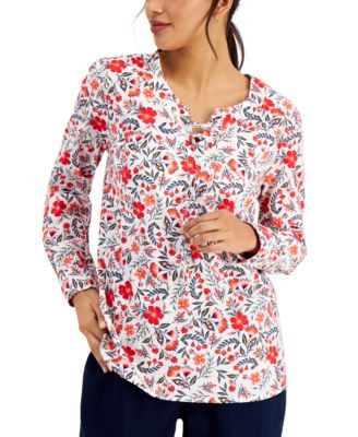 macys plus size white blouses