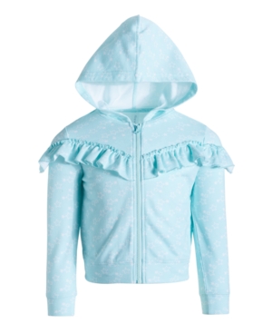 Ideology Little Girls Ruffle Sweatshirt Created for Macy's