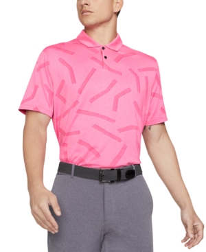 Nike Men's Vapor Dri-fit Angle Jacquard Golf Polo Shirt