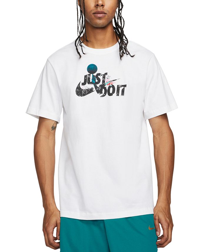 Nike Men's Just Do It Basketball Logo Graphic T-Shirt & Reviews ...