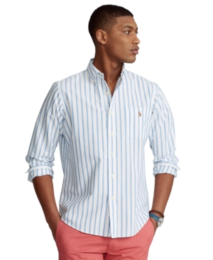 Polo Ralph Lauren Men's Classic-Fit Striped Oxford Shirt