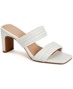 Alfani Women's Stantonn Quilted Slide Dress Sandals Created for Macy's Women's Shoes