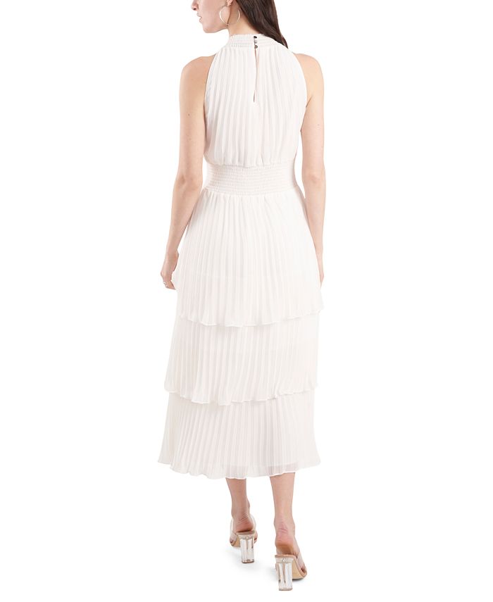 1.STATE Pleated Smocked Dress - Macy's