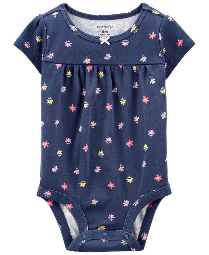 Carter's Baby Girl Floral Bodysuit Macy's