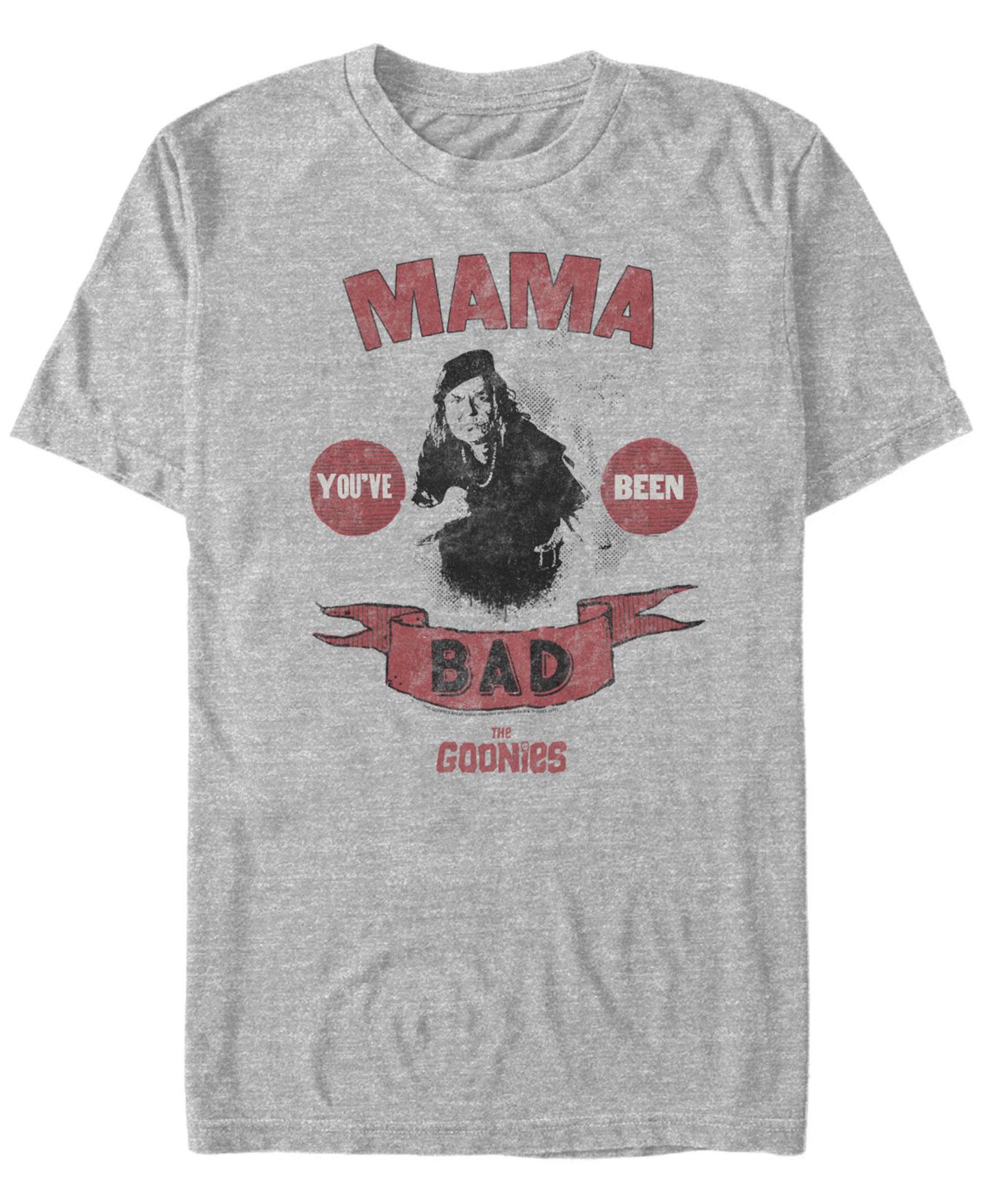 Мужская футболка Fifth Sun The Goonies 1985 Mama Bad Short Sleeve, цвет: Меланжевый — фото 1