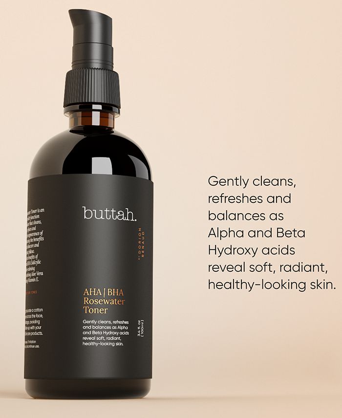 Buttah Skin - AHA/BHA Rosewater Toner