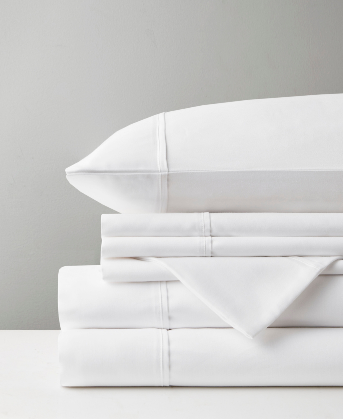 Madison Park 800 Thread Count Cotton Blend Sateen 7-pc. Sheet Set, Split King In White