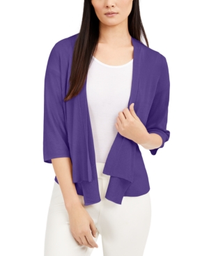 Alfani Draped Open-Front Cardigan Created for Macy's
