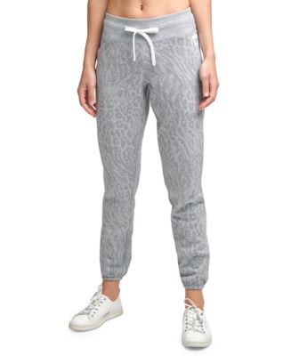 Calvin Klein Performance Printed French Terry Jogger Pants - Macy's