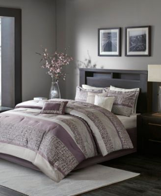 Rhapsody Jacquard 7-Pc. Comforter Set, California King