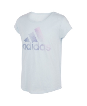 Little Girls Short Sleeves Scoop Neck T-shirt