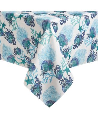 Fiesta - COASTAL CORAL TABLECLOTH