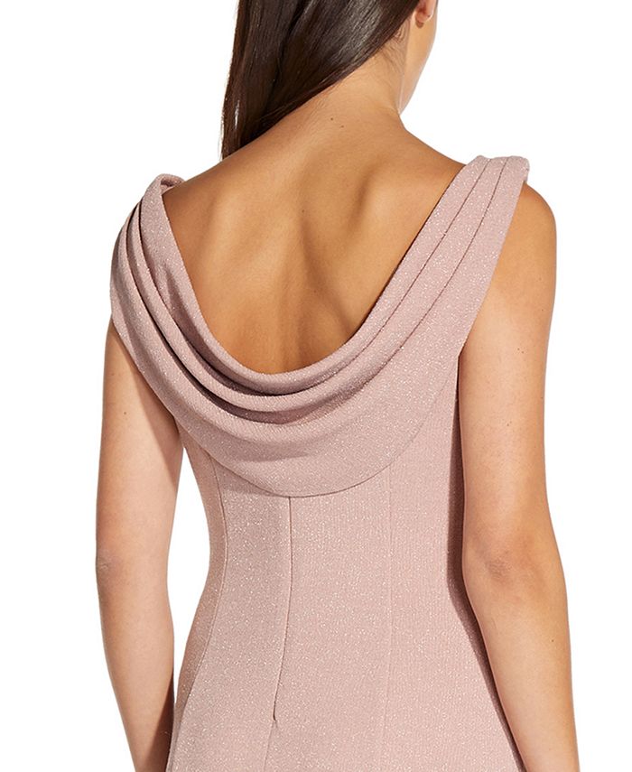 adrianna papell cowl back